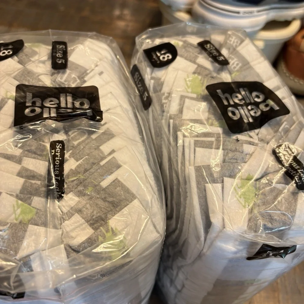 Hello Bello Halloween BEETLEJUICE Limited Edition Diapers Size 5 - NEW 36 Count